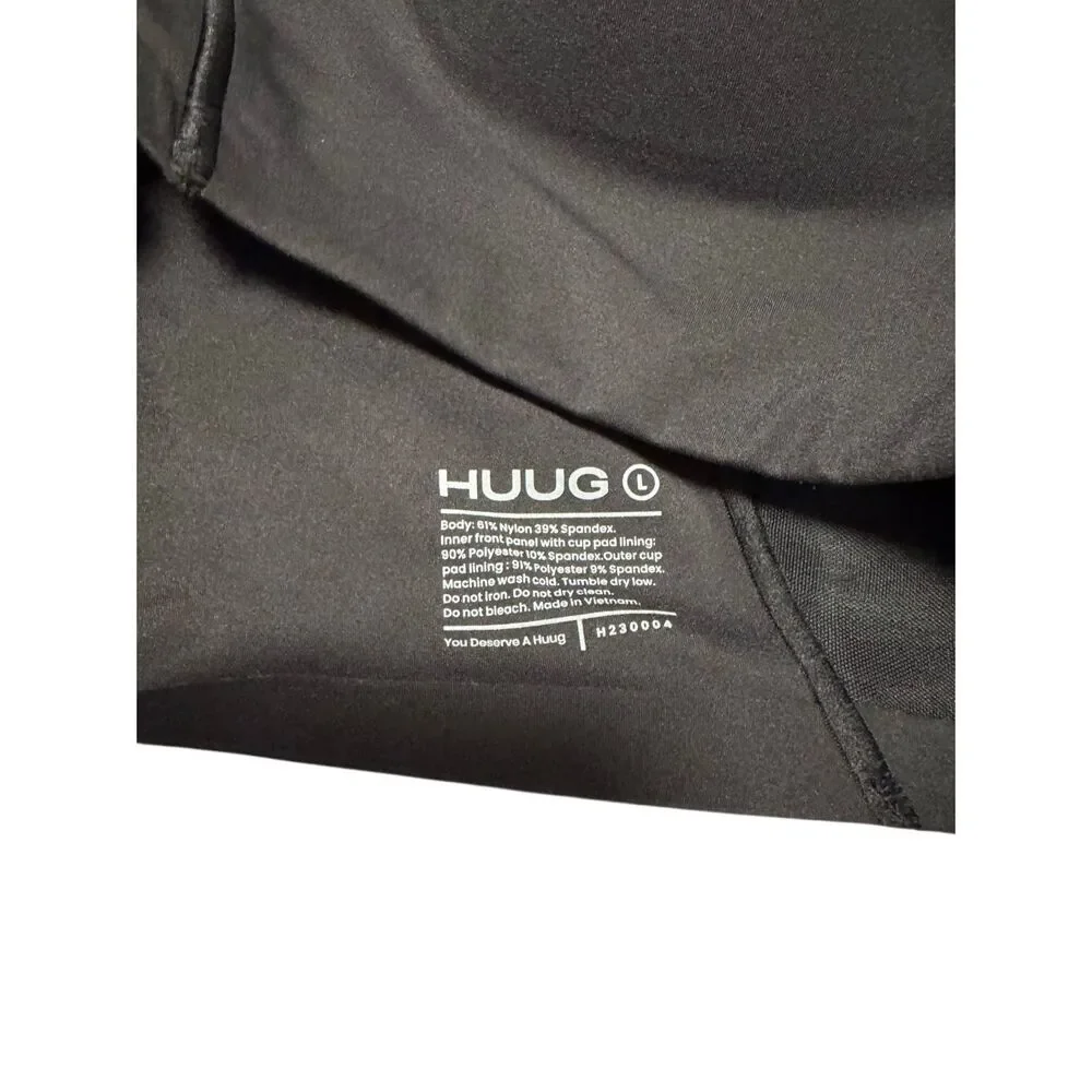 Hugg size large black bra padded - EUC - Picture 3 of 5